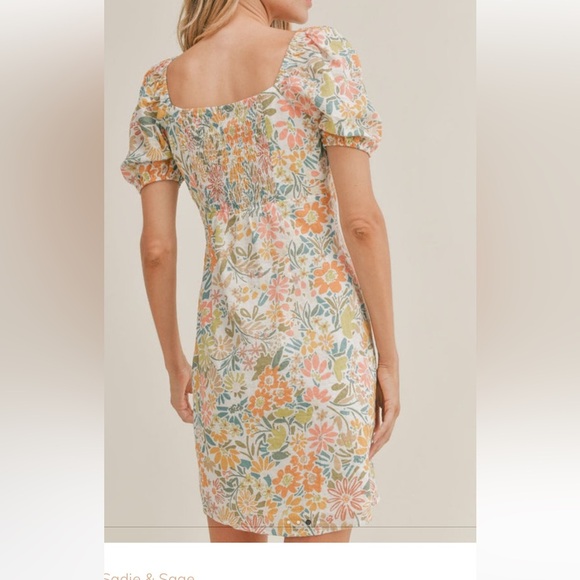 Sadie & Sage Dream On Puff Sleeve Mini Dress S
feminine girly summertime fun - Picture 3 of 12